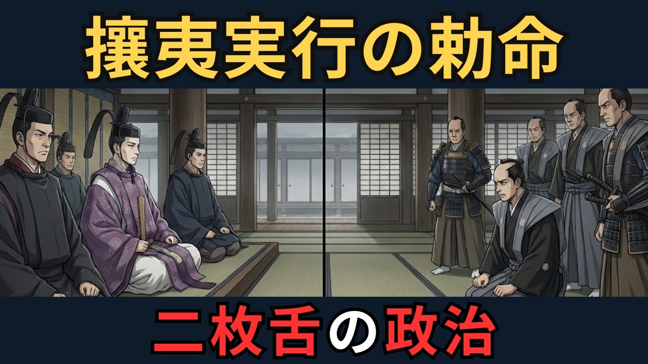 幕末最大の茶番劇！攘夷実行の勅命が招いた悲劇とは｜ざっくり解説