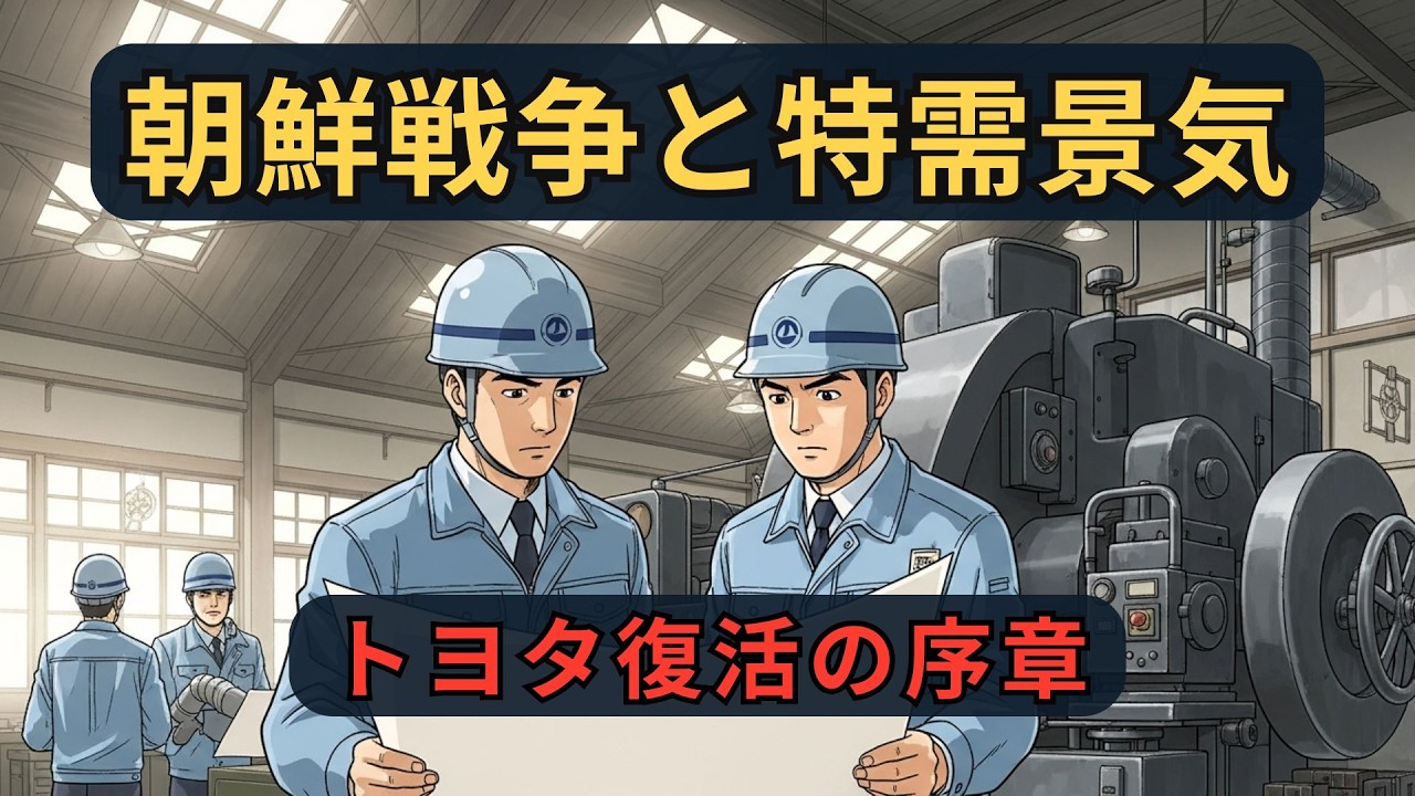 朝鮮戦争と特需景気｜日本経済を復活させた戦争特需の実態｜ざっくり解説