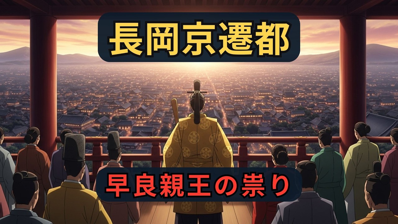 長岡京遷都｜わずか10年で廃都になった幻の都の悲劇｜ざっくり解説