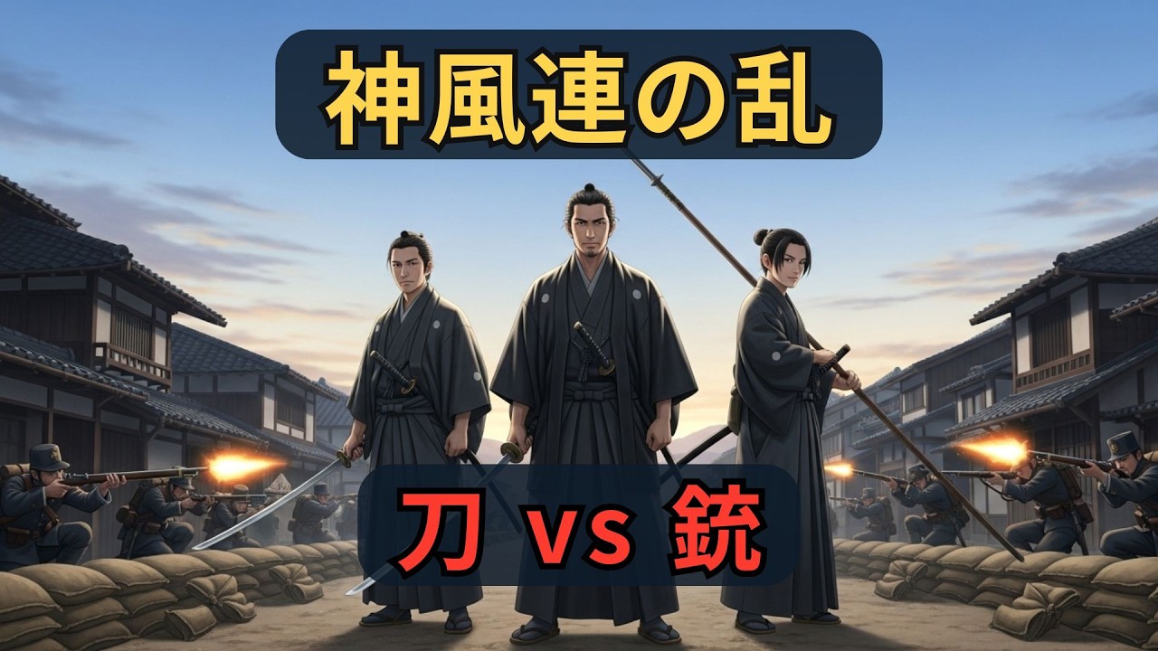 神風連の乱｜わずか一夜で散った士族たちの決起｜ざっくり解説