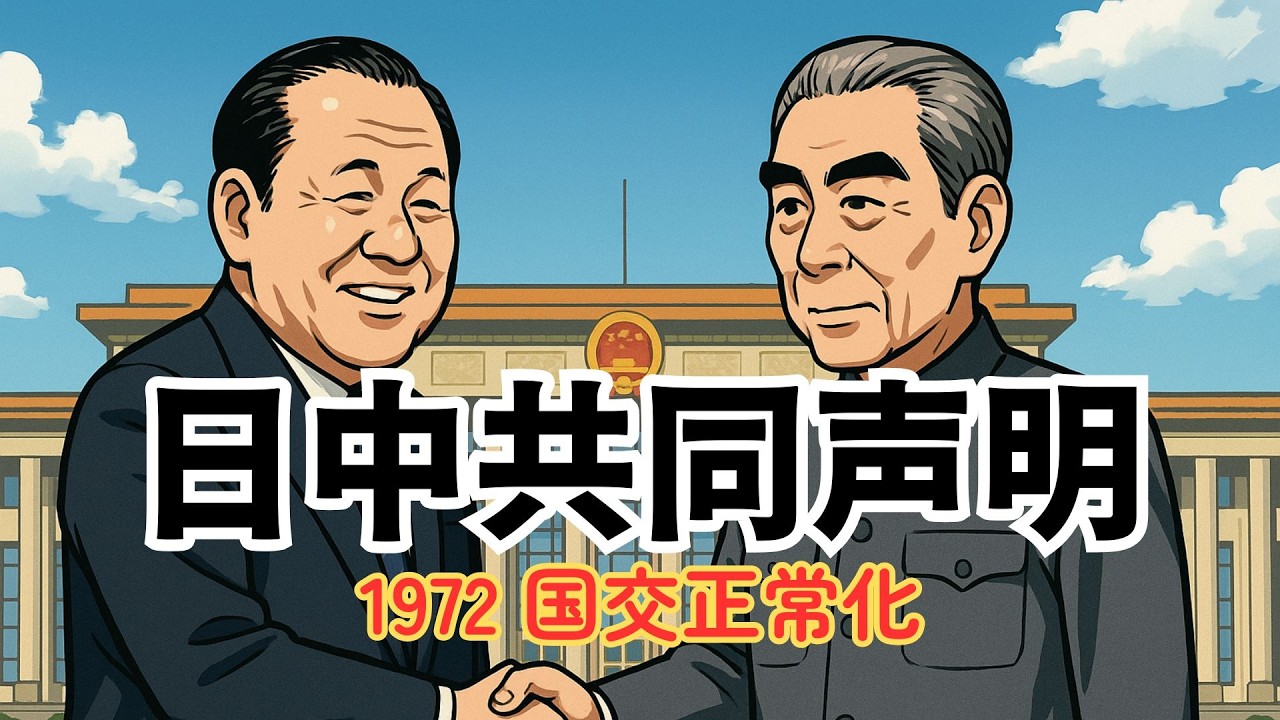 日中共同声明｜1972年の国交正常化が変えた日本と中国の関係｜ざっくり解説