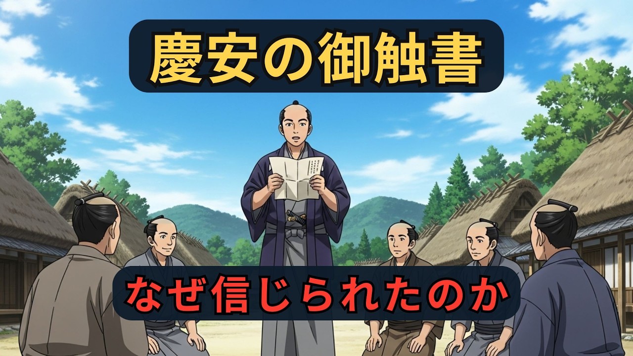 慶安の御触書｜教科書から消えた幻の法令の真実｜ざっくり解説