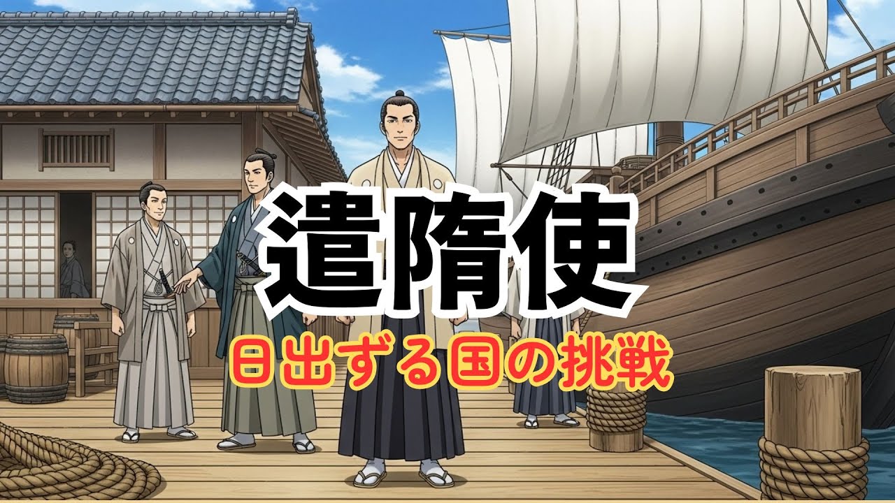 ざっくり解説 遣隋使｜ヤマト王権が日本の夜明けに挑んだ大冒険
