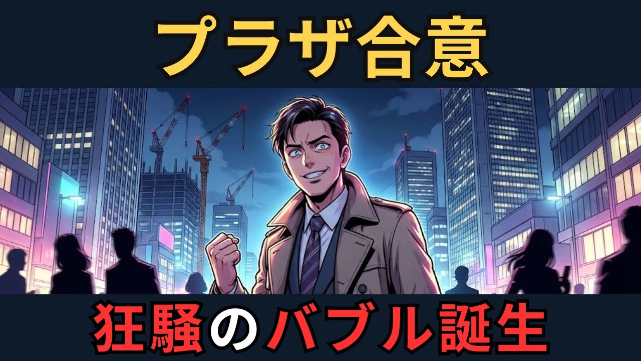 ざっくり解説 プラザ合意｜たった1日の会議が日本経済を変えた歴史的決定