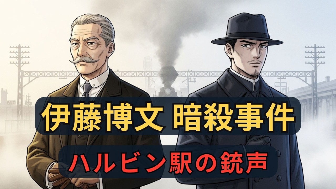 伊藤博文暗殺｜ハルビン駅の銃声が変えた日韓の歴史｜ざっくり解説