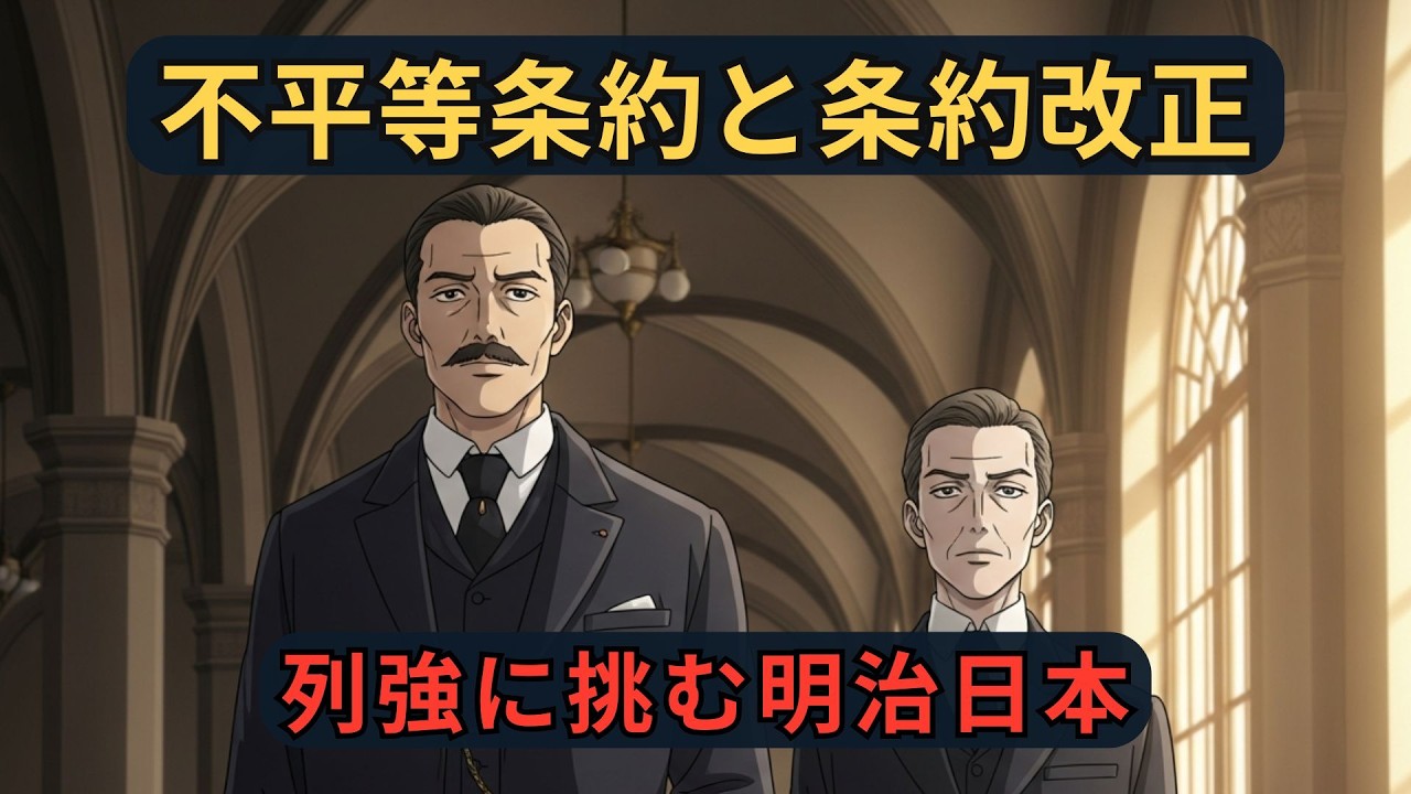 条約改正はなぜ半世紀もかかった？明治政府の試行錯誤｜ざっくり解説