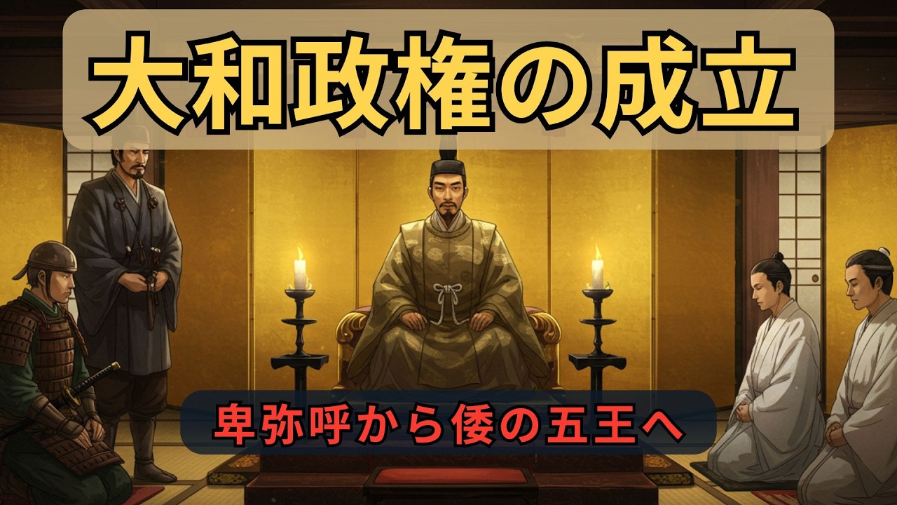 大和政権の成立｜邪馬台国から古墳時代へ！卑弥呼から倭の五王へ｜ざっくり解説