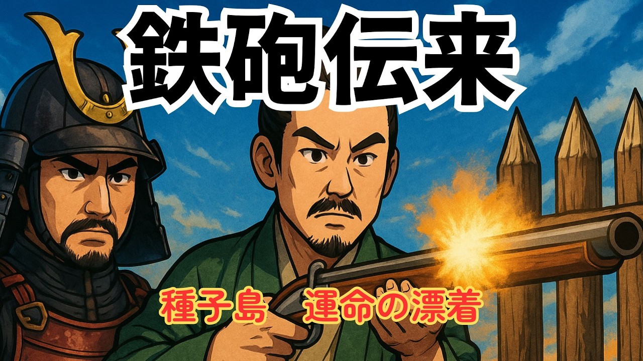 ざっくり解説 鉄砲伝来｜1543年の種子島漂着が日本の戦国時代を完全に変えた理由