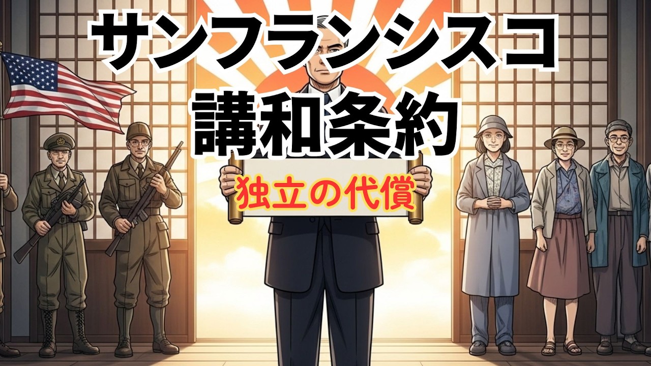 ざっくり解説 サンフランシスコ講和条約｜冷戦が生んだ日本の主権回復と課題