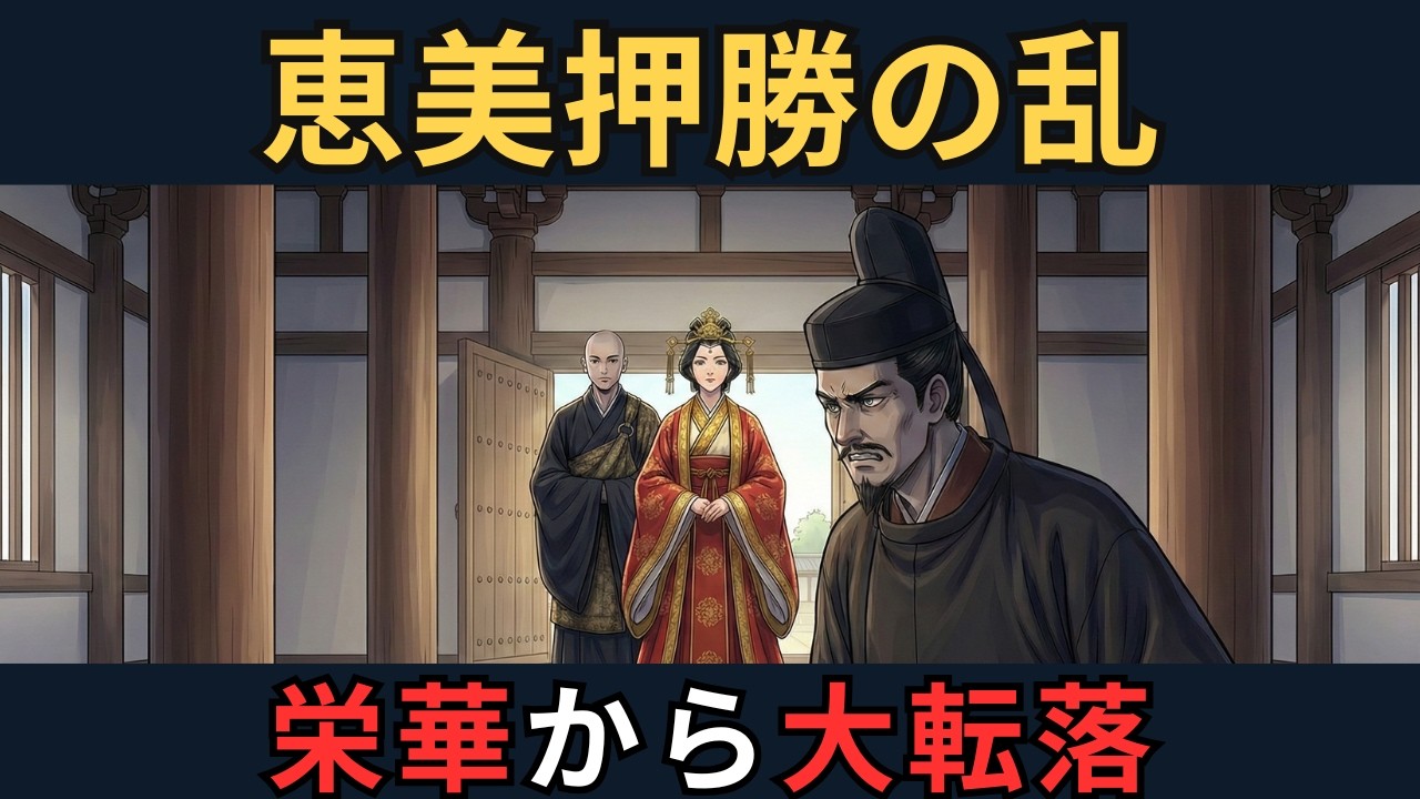 恵美押勝の乱｜権力の頂点から一週間で転落した男の悲劇｜ざっくり解説