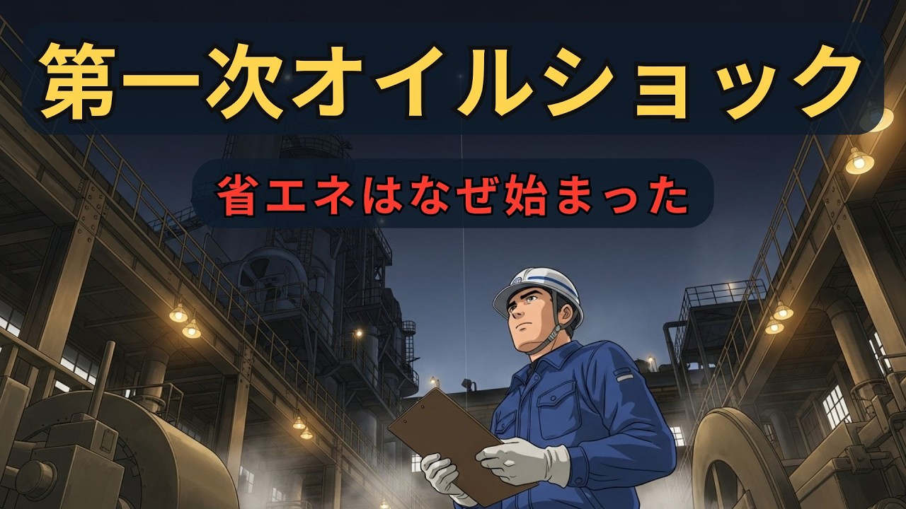第一次オイルショック｜トイレットペーパー騒動から省エネ日本への転換｜ざっくり解説