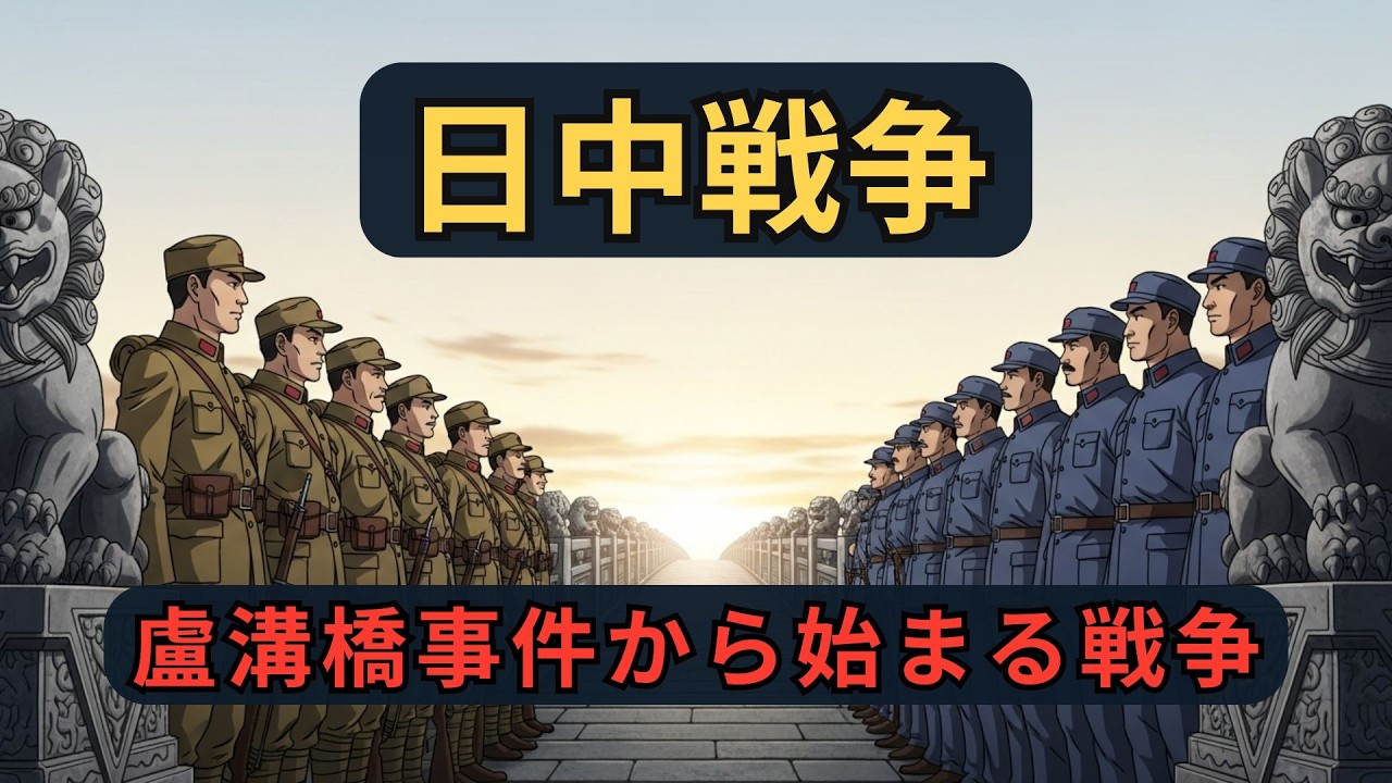 盧溝橋事件から日中戦争へ｜なぜ戦争は止められなかったのか｜ざっくり解説