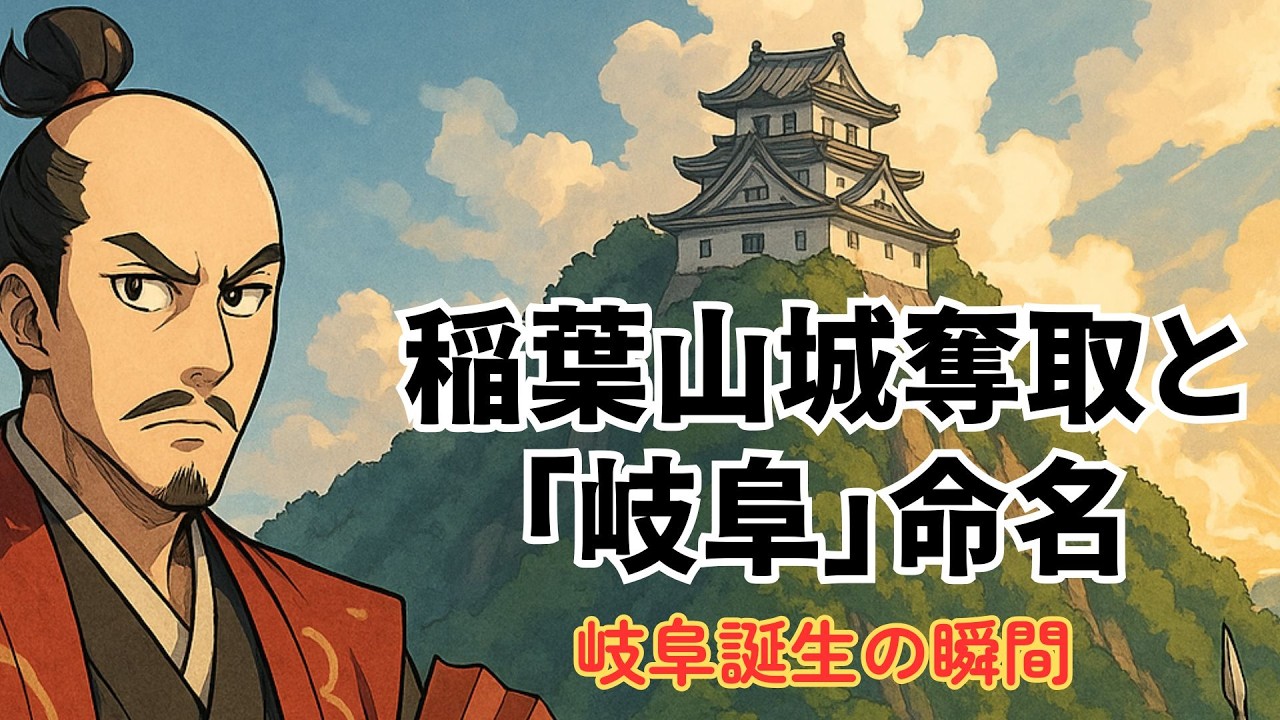 ざっくり解説 稲葉山城奪取と「岐阜」命名｜信長の天下統一のターニングポイント
