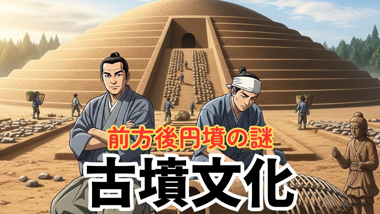 ざっくり解説 古墳文化｜前方後円墳と埴輪が語る古代日本の謎