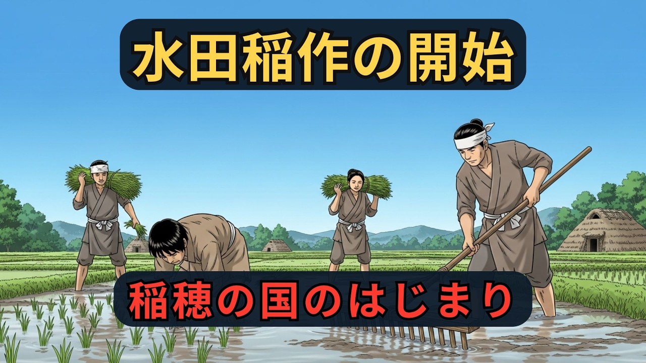 水田稲作の開始｜日本の米作りはこうして始まった！北部九州からの物語｜ざっくり解説