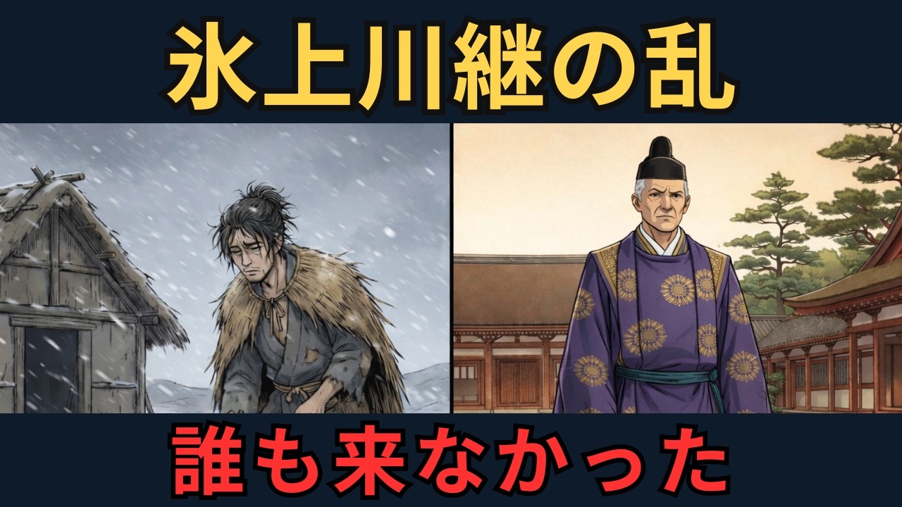氷上川継の乱とは？一瞬で鎮圧された「準備不足すぎる」謀反の真実｜ざっくり解説