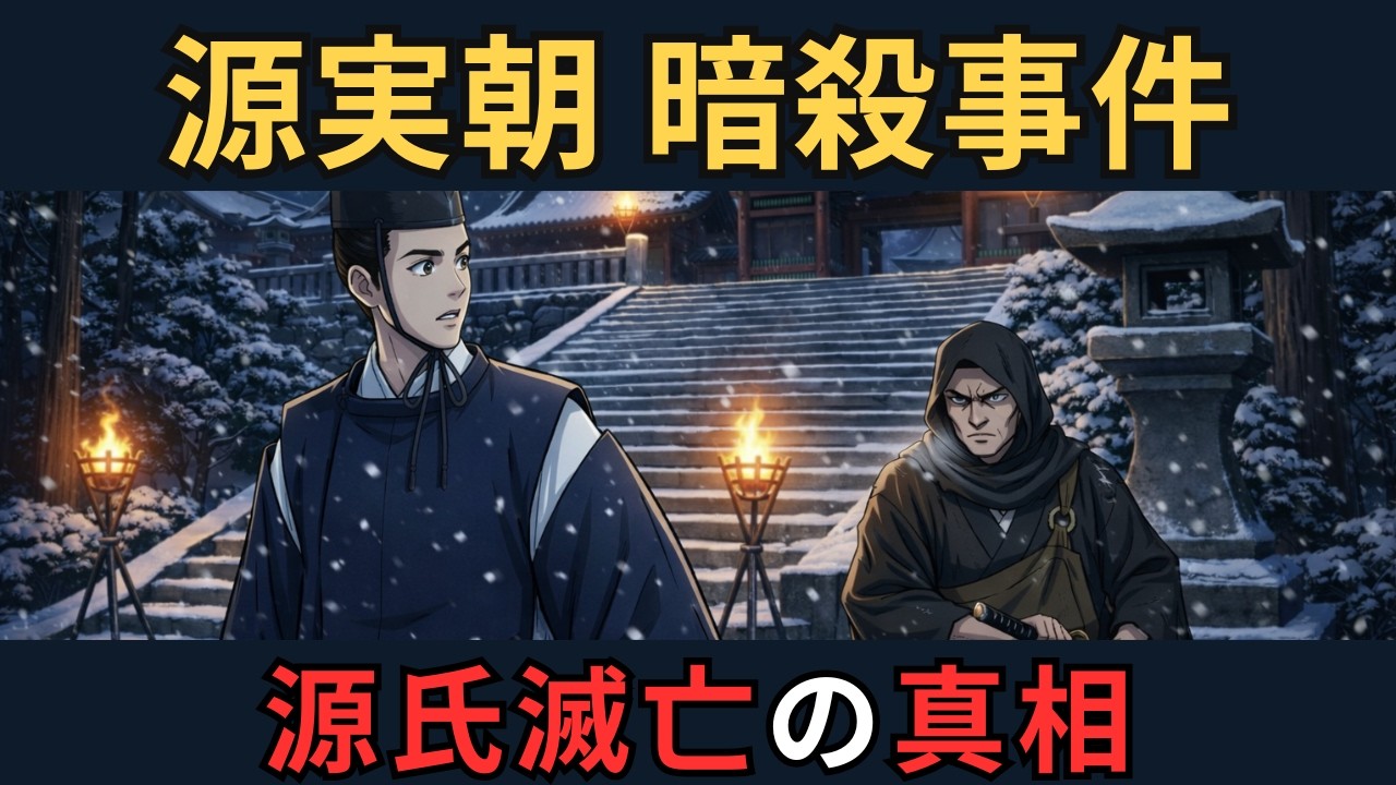 源実朝暗殺の真犯人は？北条義時黒幕説と消えた太刀持ち｜ざっくり解説