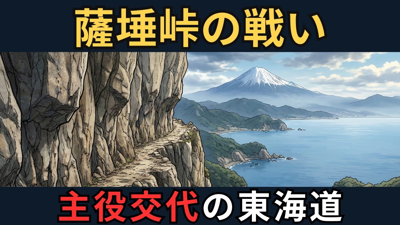 薩埵峠の戦い｜今川氏崩壊の引き金となった東海道の激戦｜ざっくり解説