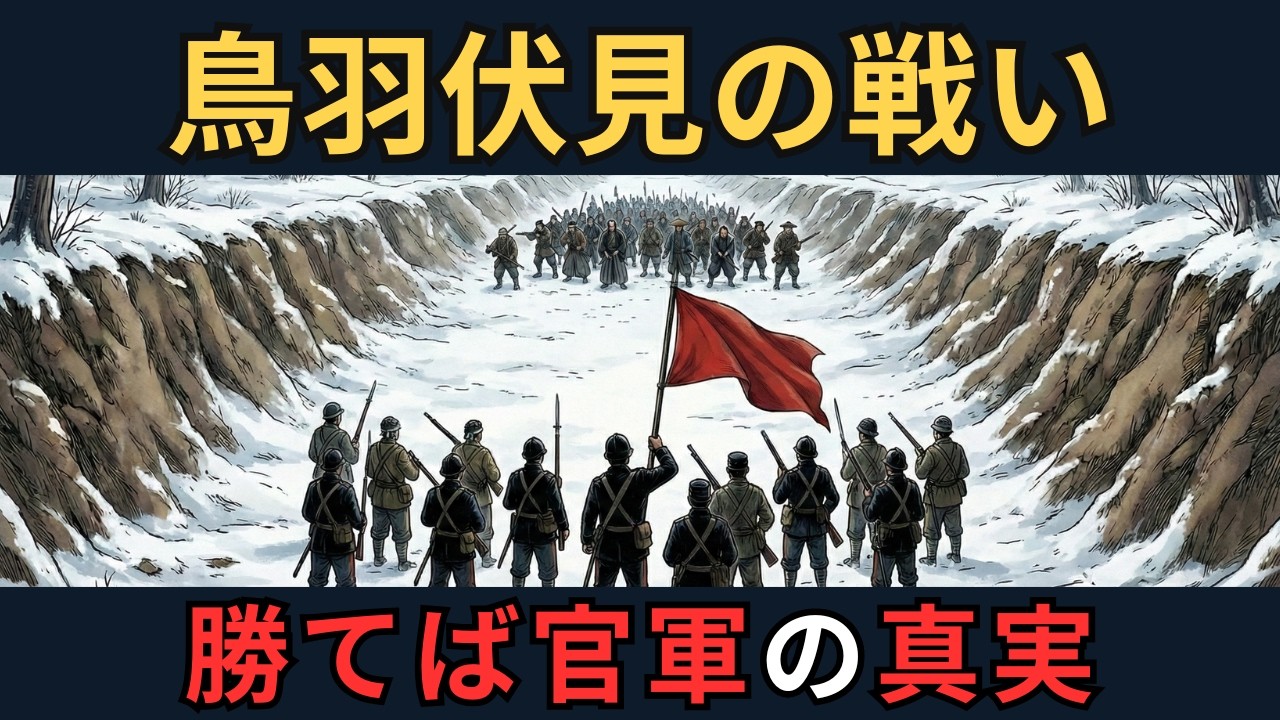 鳥羽伏見の戦いはなぜ起きた？徳川慶喜が逃亡した真実の理由〜｜ざっくり解説