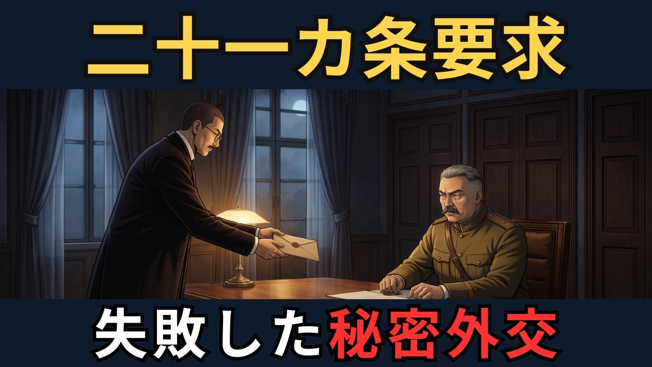 二十一カ条要求はなぜ失敗した？外交的孤立の始まり｜ざっくり解説