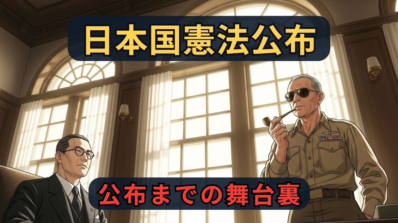 日本国憲法公布｜9日間で作られた憲法の真実｜ざっくり解説