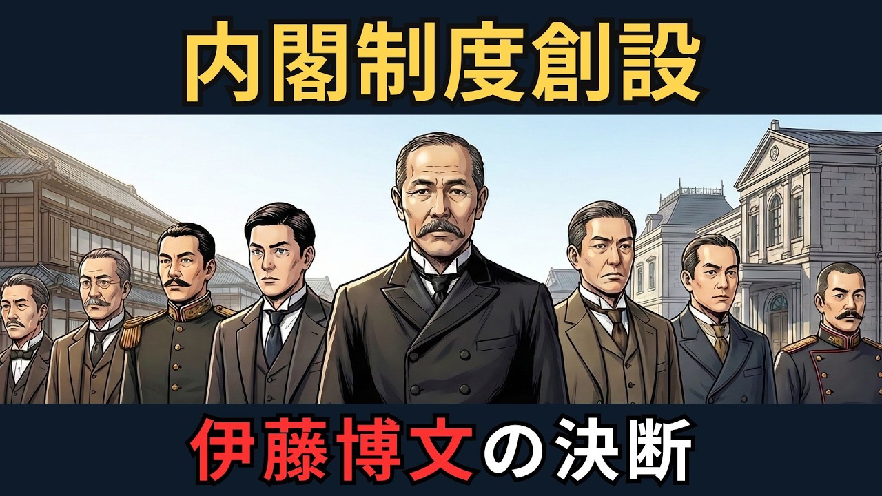 内閣制度創設｜伊藤博文が日本の政治を変えた日｜ざっくり解説