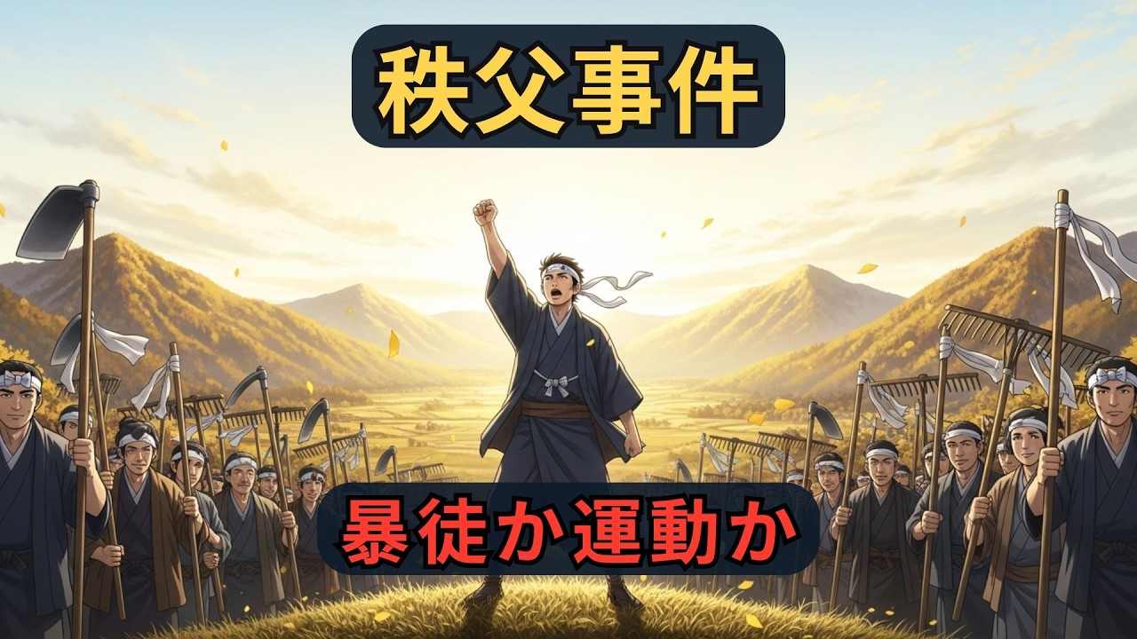 秩父事件｜借金苦の農民が武装蜂起した理由｜ざっくり解説