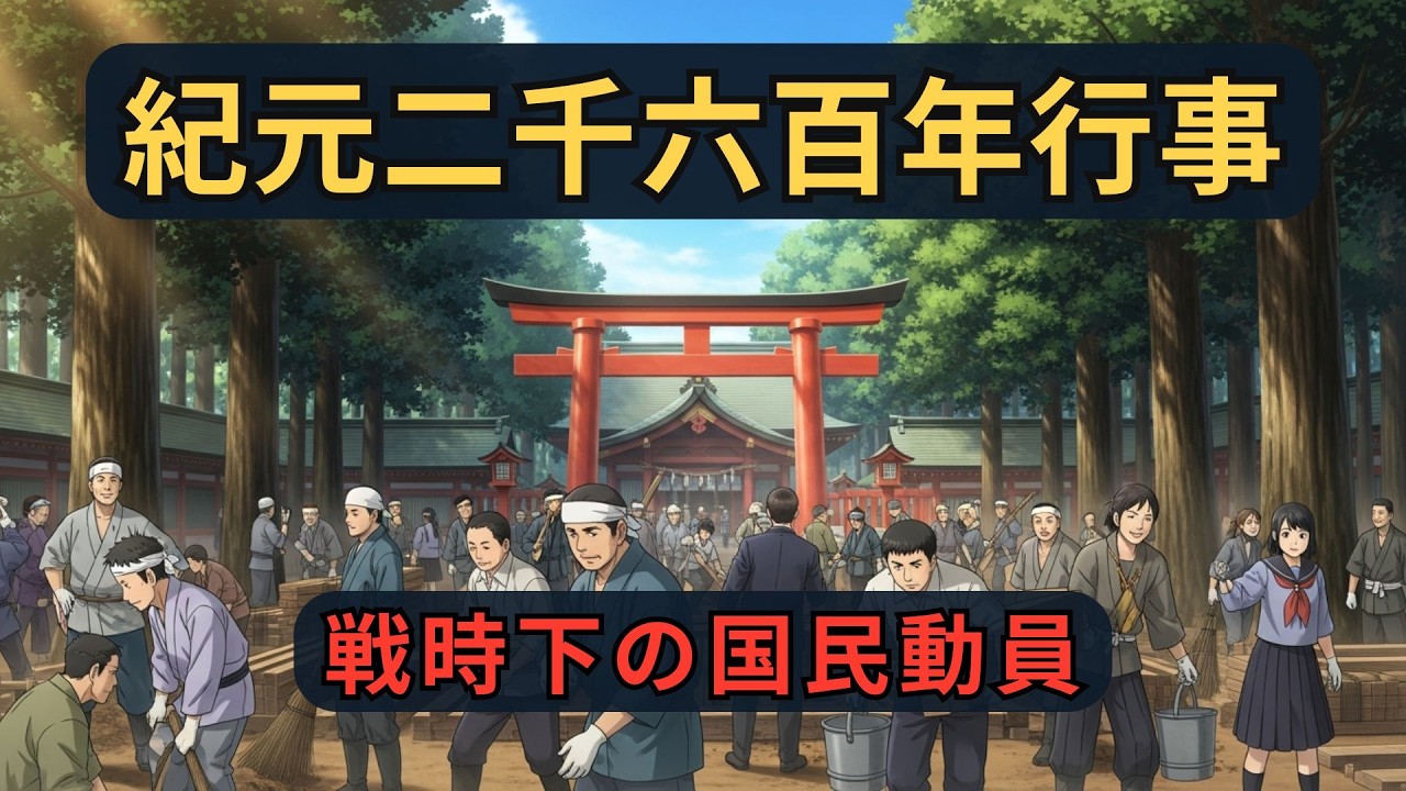 紀元二千六百年行事｜戦時下に開催された史上空前の国家行事｜ざっくり解説