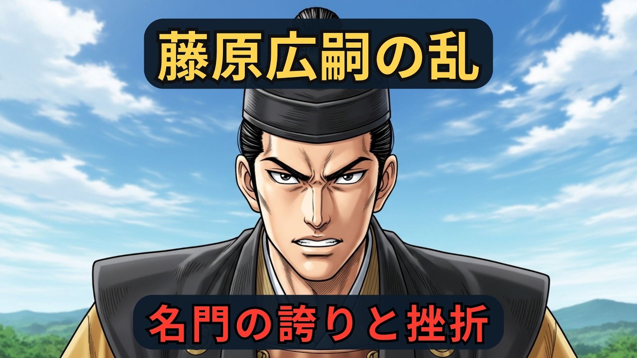 藤原広嗣の乱と奈良時代の政変！聖武天皇を揺るがした反乱｜ざっくり解説