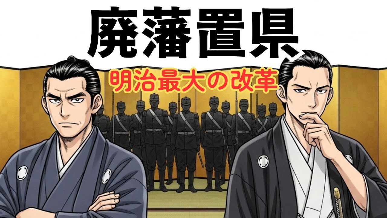 ざっくり解説 廃藩置県｜なぜ日本は藩をなくしたのか？