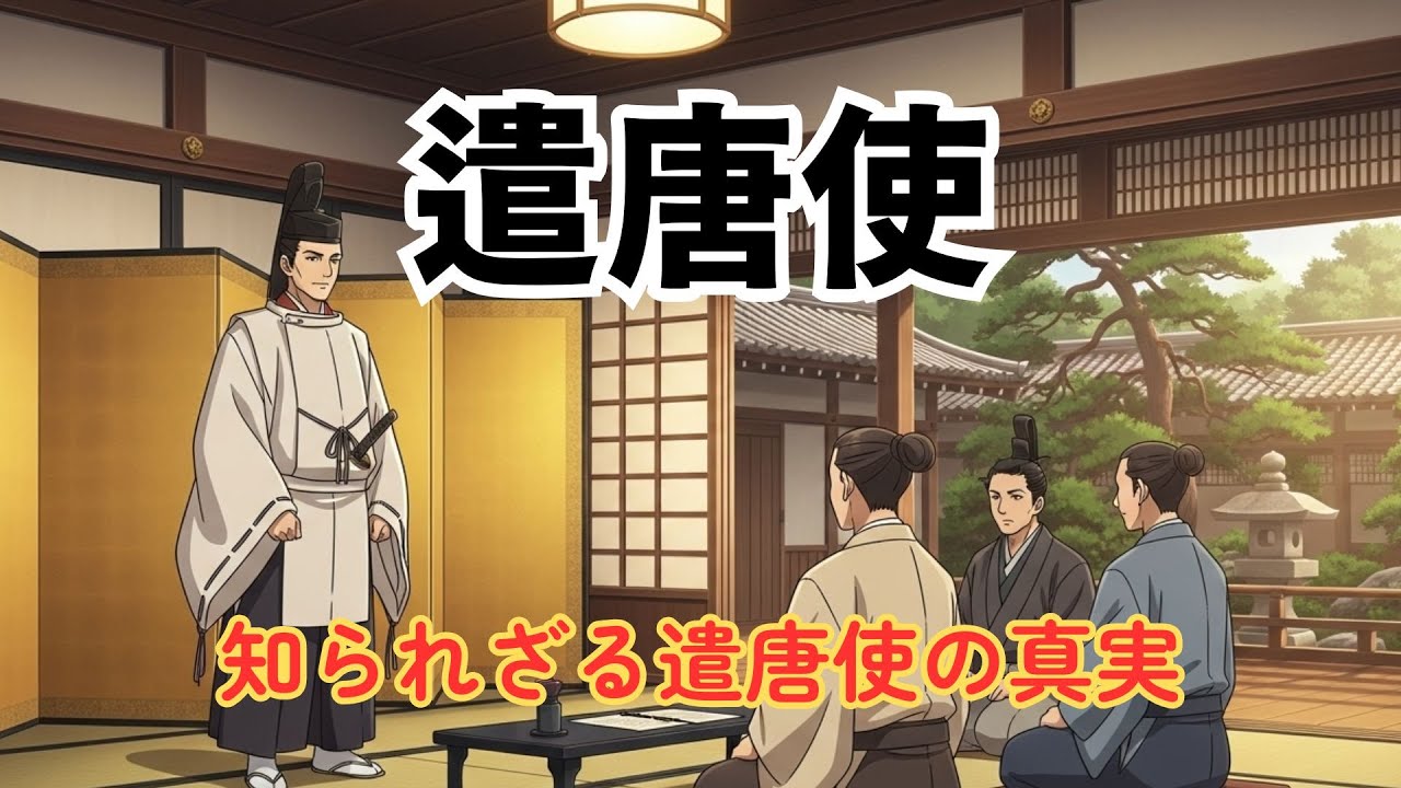 ざっくり解説 遣唐使｜なぜ危険な航海へ？日本史を変えた知られざる旅路