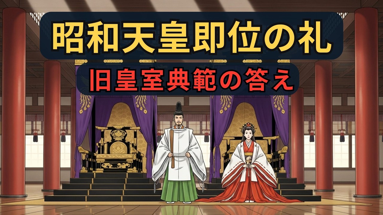 昭和天皇即位の礼｜伝統と近代の狭間で挙行された大礼｜ざっくり解説